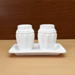 Porcelain Salt Shakers Set